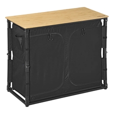 CAMPOUT Campingskab foldbart 100 x 49 x 82 cm